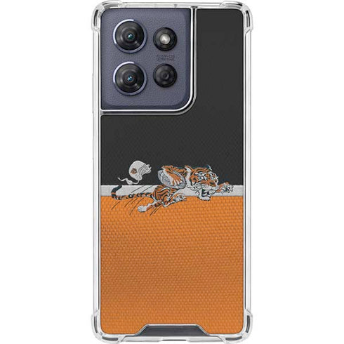 NFL Cincinnati Bengals Vintage Moto G Play 5G (2025) Clear Case