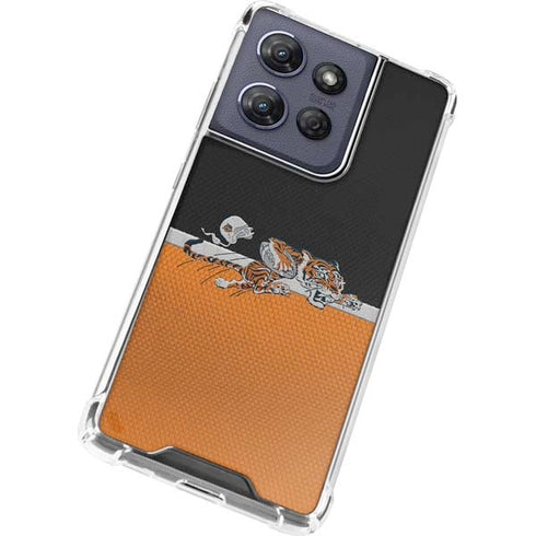 NFL Cincinnati Bengals Vintage Moto G Play 5G (2025) Clear Case