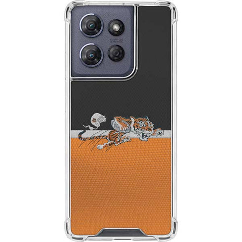 NFL Cincinnati Bengals Vintage Moto G Stylus 5G (2025) Clear Case