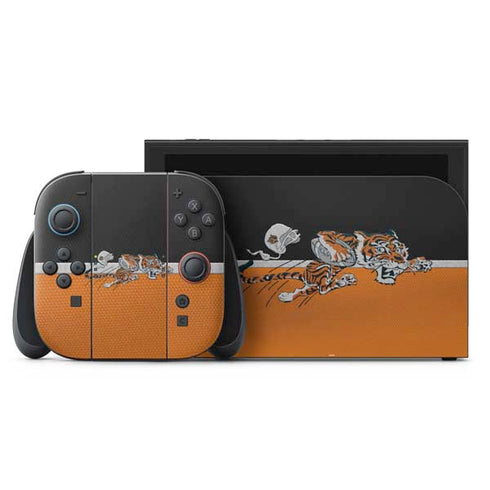 NFL Cincinnati Bengals Vintage Nintendo Switch 2 (2025) with Joy-Con Skin