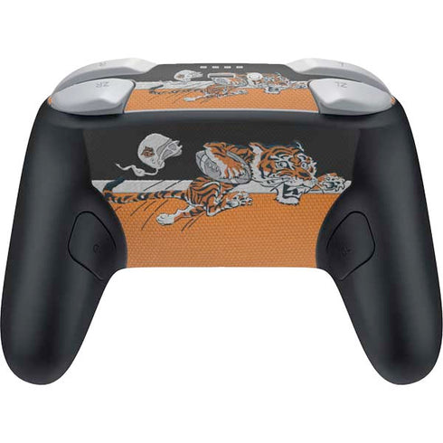 NFL Cincinnati Bengals Vintage Nintendo Switch 2 (2025) Pro Controller Skin