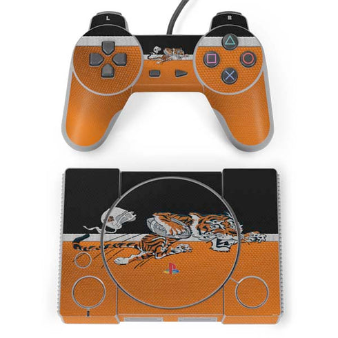 NFL Cincinnati Bengals Vintage PlayStation Classic Bundle Skin