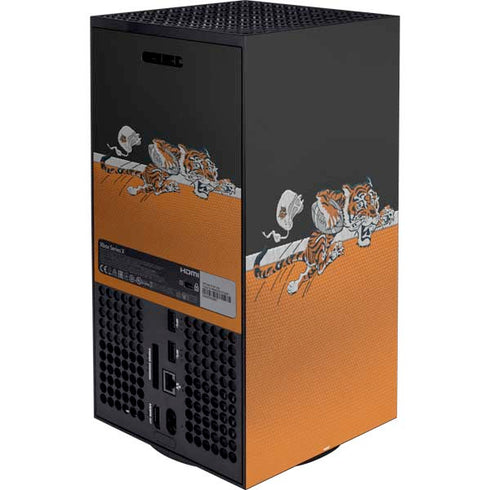 NFL Cincinnati Bengals Vintage XBox Series X Digital Edition Bundle Skin