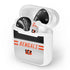 NFL Cincinnati Bengals White Striped Apple AirPods Skin