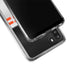 NFL Cincinnati Bengals White Striped Galaxy A21 Clear Case