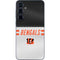 NFL Cincinnati Bengals White Striped Galaxy A35 5G Skin