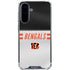 NFL Cincinnati Bengals White Striped Galaxy A36 5G Clear Case