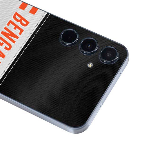 NFL Cincinnati Bengals White Striped Galaxy A36 5G Skin