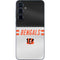 NFL Cincinnati Bengals White Striped Galaxy A55 5G Skin