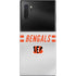 NFL Cincinnati Bengals White Striped Galaxy Note 10 Plus Skin