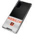 NFL Cincinnati Bengals White Striped Galaxy Note20 5G Clear Case