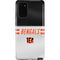 NFL Cincinnati Bengals White Striped Galaxy Note20 5G Pro Case