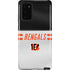NFL Cincinnati Bengals White Striped Galaxy Note20 5G Pro Case