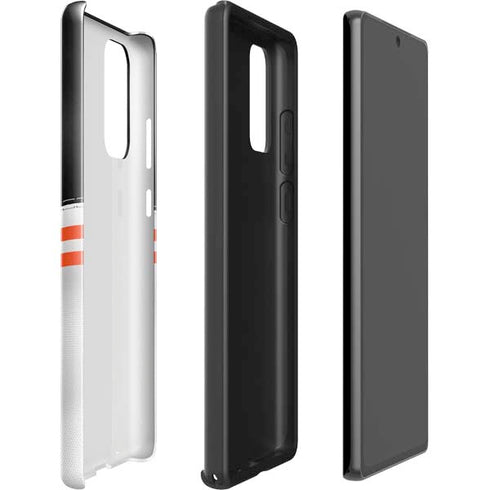 NFL Cincinnati Bengals White Striped Galaxy Note20 5G Pro Case