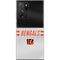 NFL Cincinnati Bengals White Striped Galaxy Note20 Ultra 5G Skin