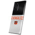 NFL Cincinnati Bengals White Striped Galaxy Note20 Ultra 5G Skin