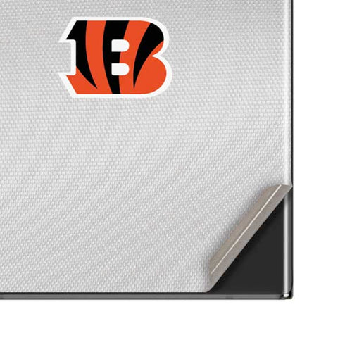 NFL Cincinnati Bengals White Striped Galaxy Note20 Ultra 5G Skin