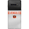 NFL Cincinnati Bengals White Striped Galaxy S10 Skin