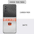 NFL Cincinnati Bengals White Striped Galaxy S20 Skin