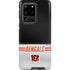 NFL Cincinnati Bengals White Striped Galaxy S20 Ultra 5G Pro Case