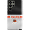 NFL Cincinnati Bengals White Striped Galaxy S23 Ultra Pro Case