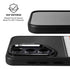 NFL Cincinnati Bengals White Striped Galaxy S24 FE Kickstand Case