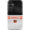 NFL Cincinnati Bengals White Striped Galaxy S25 Impact Case