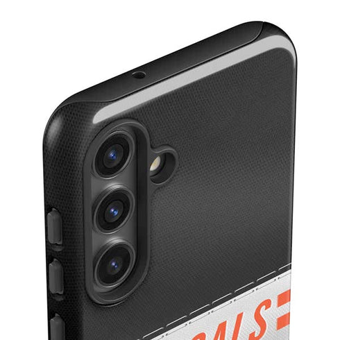 NFL Cincinnati Bengals White Striped Galaxy S25 Impact Case