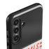 NFL Cincinnati Bengals White Striped Galaxy S25 Plus Impact Case
