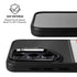 NFL Cincinnati Bengals White Striped Galaxy S25 Plus Kickstand Case