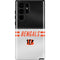 NFL Cincinnati Bengals White Striped Galaxy S25 Ultra Impact Case