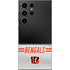 NFL Cincinnati Bengals White Striped Galaxy S25 Ultra Skin