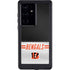 NFL Cincinnati Bengals White Striped Galaxy S24 Ultra Waterproof Case