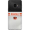 NFL Cincinnati Bengals White Striped Galaxy S9 Skin