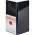 NFL Cincinnati Bengals White Striped Galaxy Z Fold6 Skin