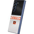 NFL Cincinnati Bengals White Striped Galaxy Z Fold6 Skin