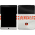 NFL Cincinnati Bengals White Striped iPad Skins