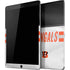NFL Cincinnati Bengals White Striped iPad Skins