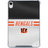 NFL Cincinnati Bengals White Striped iPad 11th Gen (2025) Clear Case