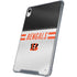 NFL Cincinnati Bengals White Striped iPad 11th Gen (2025) Clear Case