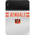 NFL Cincinnati Bengals White Striped Apple iPad Mini Skin