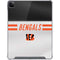 NFL Cincinnati Bengals White Striped iPad Cases