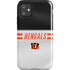 NFL Cincinnati Bengals White Striped iPhone 11 Impact Case