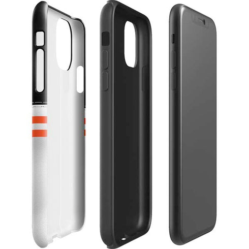 NFL Cincinnati Bengals White Striped iPhone 11 Impact Case
