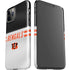NFL Cincinnati Bengals White Striped iPhone 11 Pro Lite Case