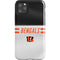 NFL Cincinnati Bengals White Striped iPhone Cases