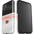 NFL Cincinnati Bengals White Striped iPhone 11 Pro Max Impact Case