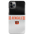 NFL Cincinnati Bengals White Striped iPhone 11 Pro Max Lite Case