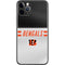 NFL Cincinnati Bengals White Striped iPhone 11 Pro Skin