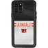 NFL Cincinnati Bengals White Striped iPhone 11 Pro Waterproof Case